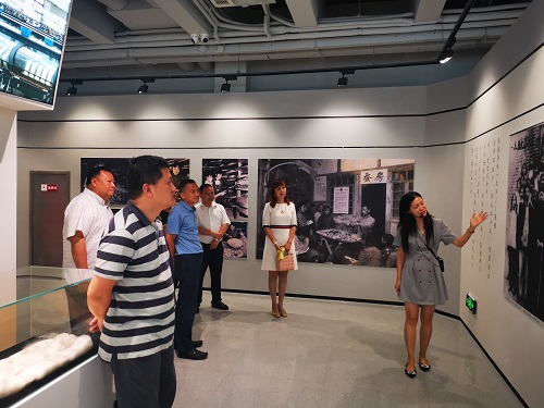 四川省禹泰德集團(tuán)、重慶知天而作公司赴樂至考察蠶桑發(fā)展